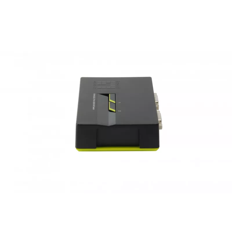 LevelOne 2-Port USB VGA KVM Switch, 2048 x 1536 Pixel, μαύρο, πράσινο