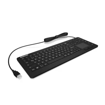 KeySonic KSK-6231 INEL (DE) πληκτρολόγιο βιομηχανικό USB QWERTZ Γερμανικό μαύρο
