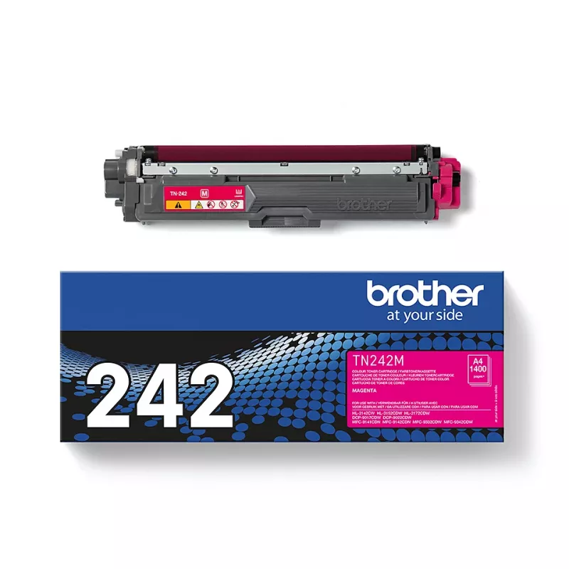 Κασέτα τόνερ Brother TN-242M 1000 σελίδες ματζέντα