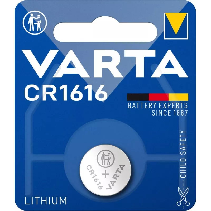 VARTA μπαταρία λιθίου κουμπί CR1616 3V