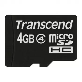 Κάρτα MicroSDHC Transcend 4 GB διεπαφή MicroSDHC μοντέλο TS4GUSDC4