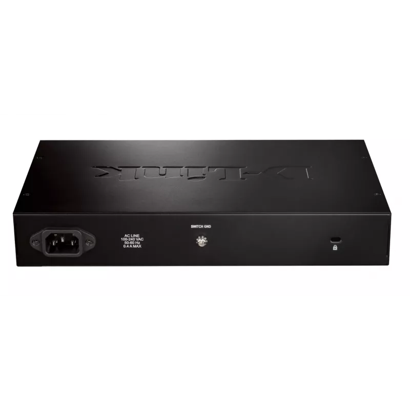 D-Link DGS-1016D/E Network-Switch Unmanaged μαύρο, μέταλλο