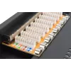 DIGITUS Patchpanel CAT6 8-Port θωρακισμένο μαύρο 10in