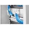 DIGITUS Patchpanel CAT6 8-Port θωρακισμένο μαύρο 10in