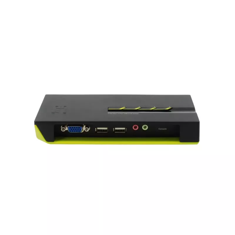 LevelOne 4-Port USB VGA KVM Switch, υποστήριξη ήχου