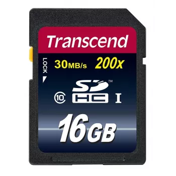 Μνήμη Flash Transcend 16 GB SDHC Class 10 TS16GSDHC10