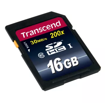 Μνήμη Flash Transcend 16 GB SDHC Class 10 TS16GSDHC10
