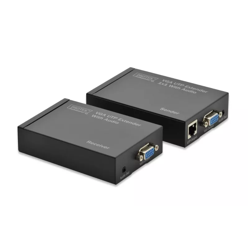 DIGITUS VGA Extender Over UTP Σετ Μέγιστη ανάλυση 1920x1200