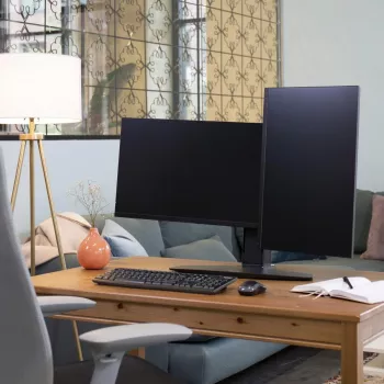 Διπλή βάση οθόνης Ergotron Neo Flex 62,2 cm μαύρο