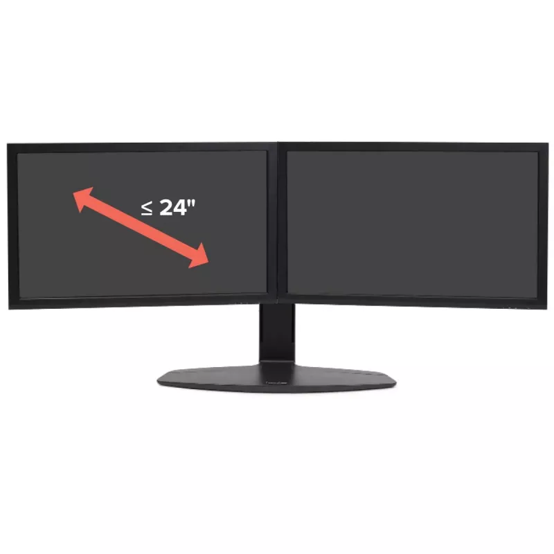Διπλή βάση οθόνης Ergotron Neo Flex 62,2 cm μαύρο