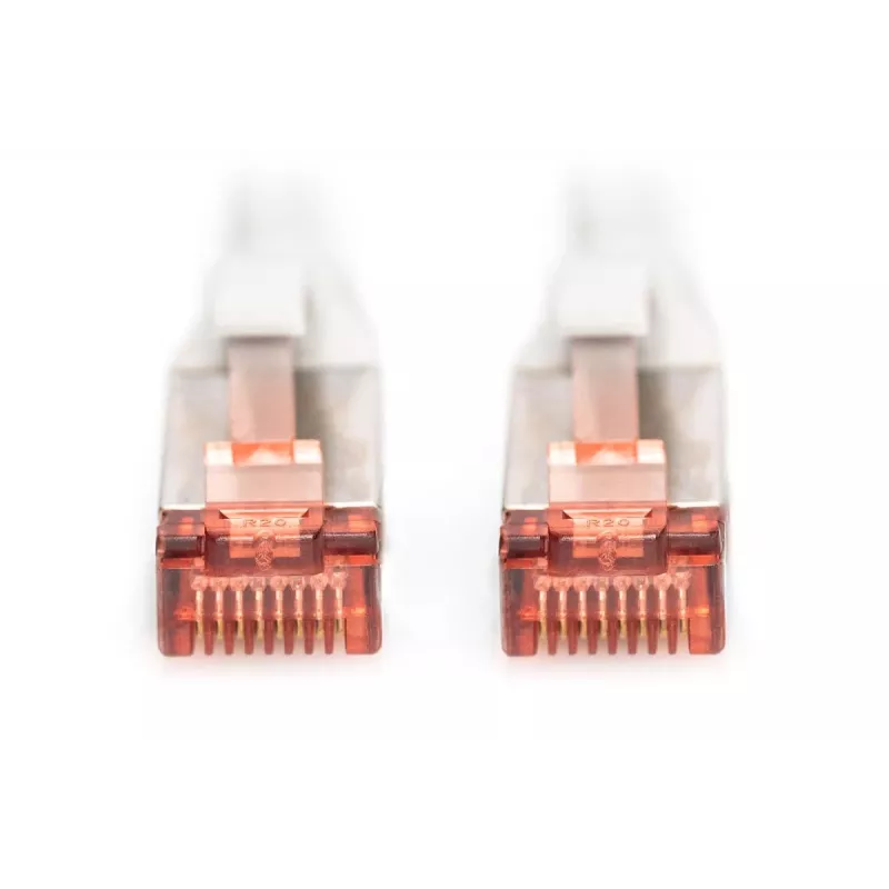 Καλώδιο δικτύου DIGITUS - CAT6 - S/FTP - Snagless - Cu - 1m - γκρι