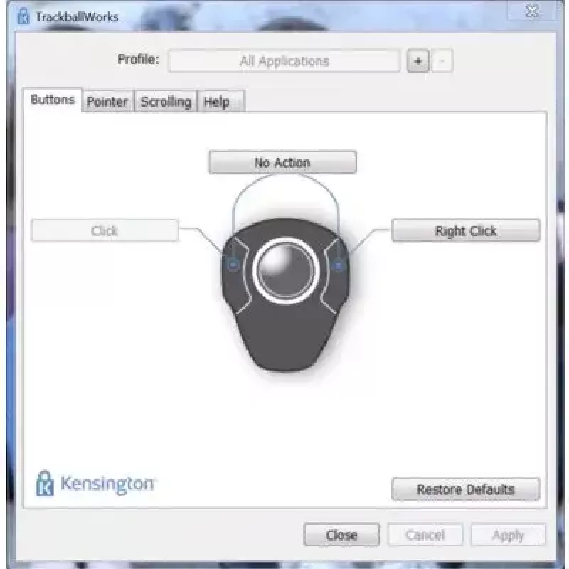 Trackball Kensington Orbit Ενσύρματο USB