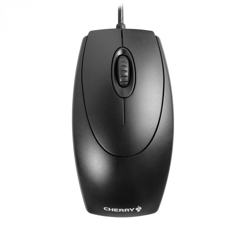 CHERRY WHEELMaus Οπτικό Ποντίκι με καλώδιο, Μαύρο, PS2/USB