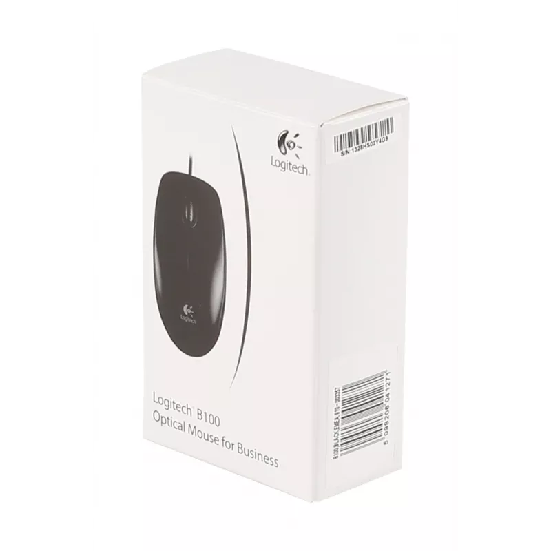 LOGITECH Ποντίκι – B100 – Οπτικό – Μαύρο