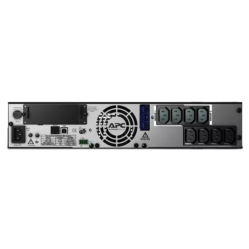 APC Smart-UPS X SMX1000I - 1000VA, 8x C13 Έξοδος, USB, επεκτάσιμος χρόνος λειτουργίας