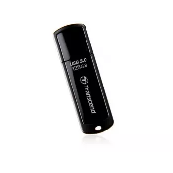 TRANSCEND Jetflash 700 - 128GB USB Stick - USB 3.0 - Μαύρο