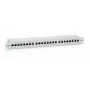 Equip Patch Panel 24 Θυρών Cat.6 θωρακισμένο, ανοιχτό γκρι