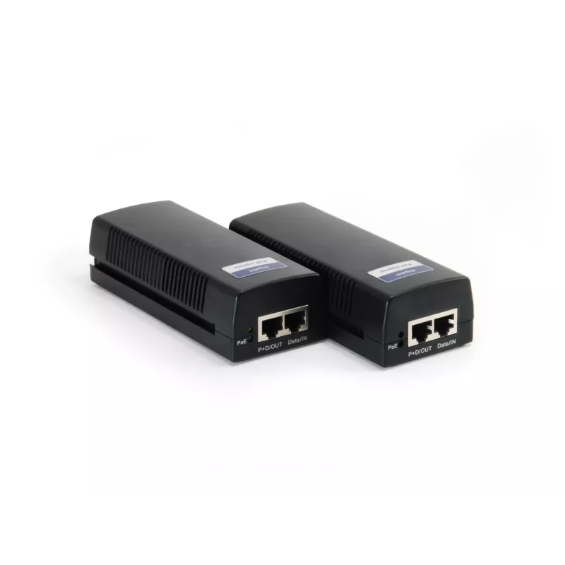 LevelOne POI-3000 injector Gigabit PoE+, 30 W, μαύρο