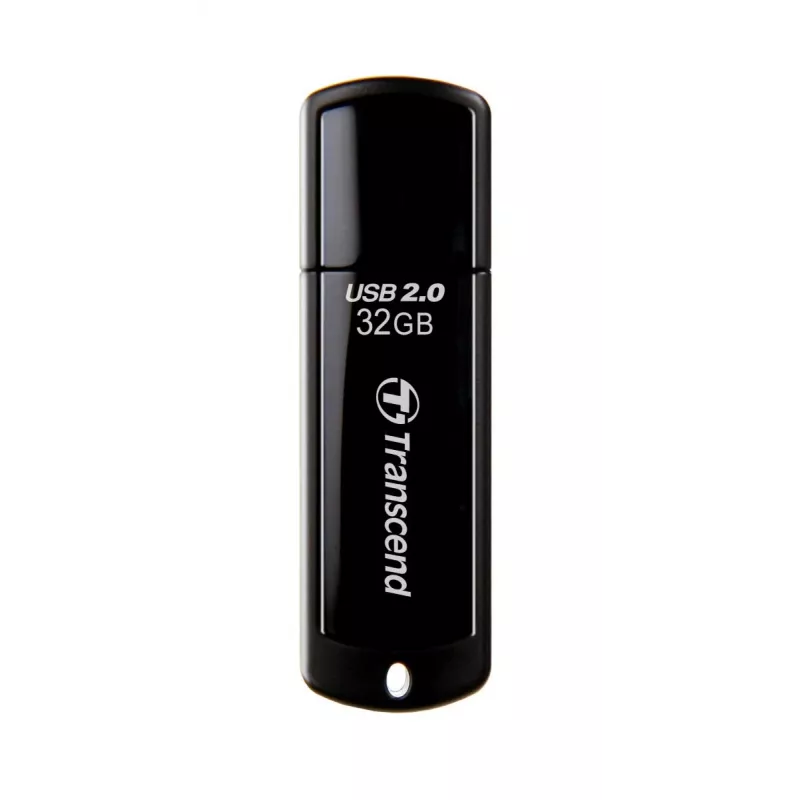 TRANSCEND Jetflash 350 - 32GB USB Stick - USB 2.0 - Μαύρο