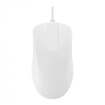 Contour Design Active Key Contour ClassicClean Ιατρικό ποντίκι IP68 Scroll Sensor Καλώδιο Λευκό PMH1