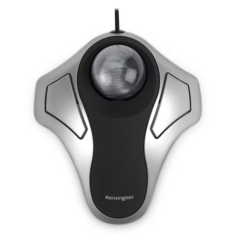 Kensington Orbit Οπτικό Trackball, αμφίχειρο, οπτικό, USB Type-A, ασημί