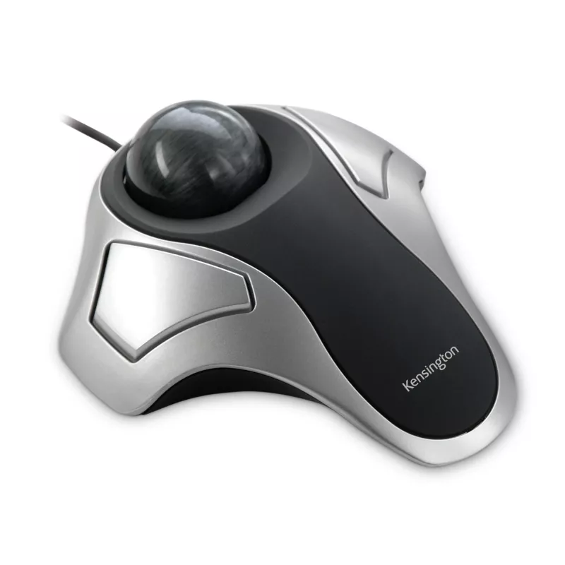 Kensington Orbit Οπτικό Trackball, αμφίχειρο, οπτικό, USB Type-A, ασημί
