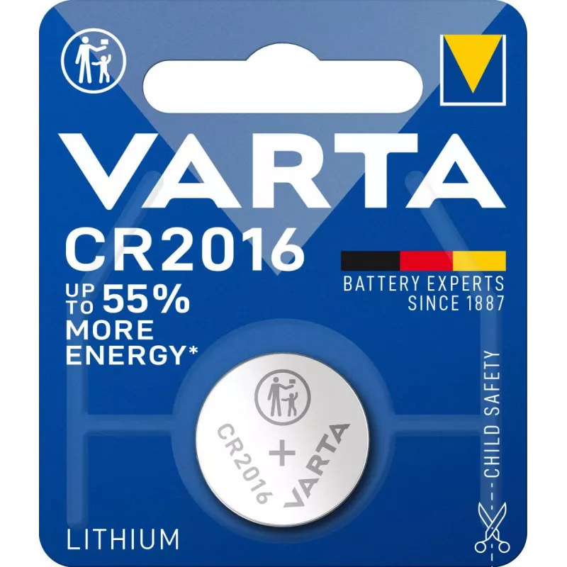 Μπαταρία μίας χρήσης Varta CR2016 V 1-BL (6016)