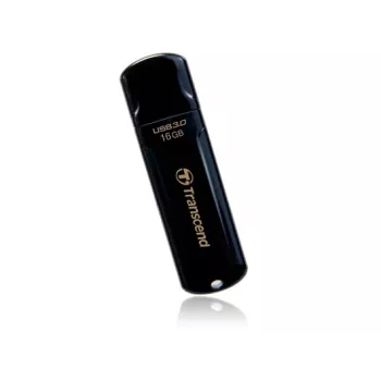 TRANSCEND Jetflash 700 - 16GB USB Stick - USB 3.0 - μαύρο