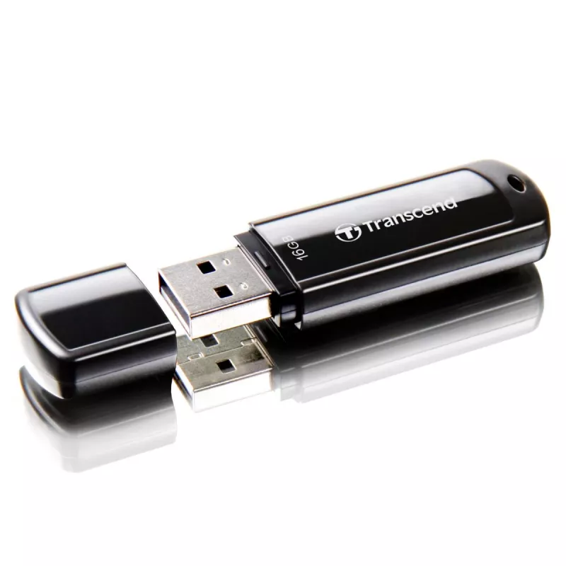 TRANSCEND Jetflash 700 - 16GB USB Stick - USB 3.0 - μαύρο