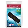 TRANSCEND Jetflash 700 - 16GB USB Stick - USB 3.0 - μαύρο