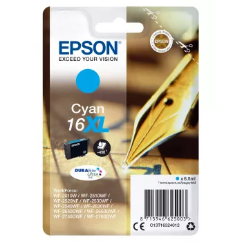 Epson Pen and crossword Einzelpackung Cyan 16XL DURABrite Ultra μελάνι