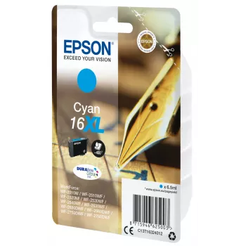 Epson Pen and crossword Einzelpackung Cyan 16XL DURABrite Ultra μελάνι