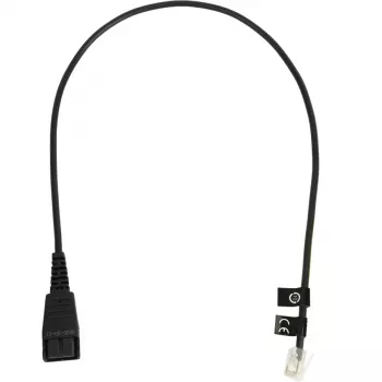 Καλώδιο τηλεφώνου Jabra 8800-00-01 QD RJ10 0,5 m μαύρο