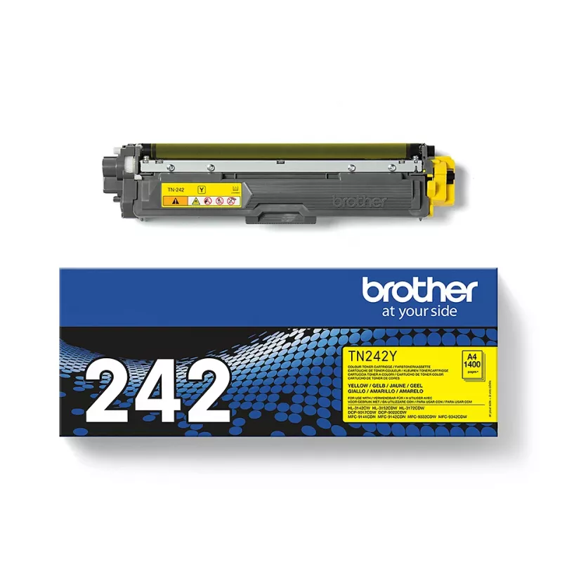 Brother TN-242Y Μελανοδοχείο τόνερ 1 τεμ. Γνήσιο κίτρινο