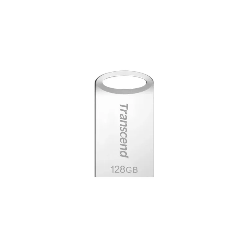 TRANSCEND JetFlash 710 - 64 GB USB stick - USB 3.0 - TLC - ασημί