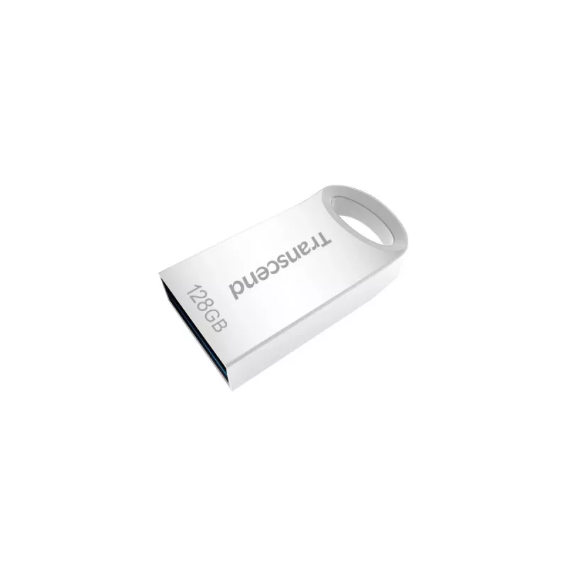 TRANSCEND JetFlash 710 - 64 GB USB stick - USB 3.0 - TLC - ασημί