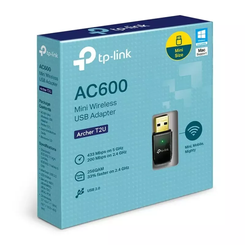 TP-Link AC600 ασύρματος προσαρμογέας USB Wi-Fi διπλής ζώνης