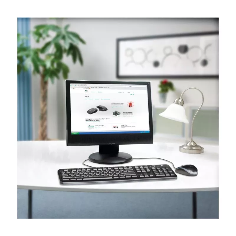 LOGITECH OEM πληκτρολόγιο K120 AZERTY γαλλικό