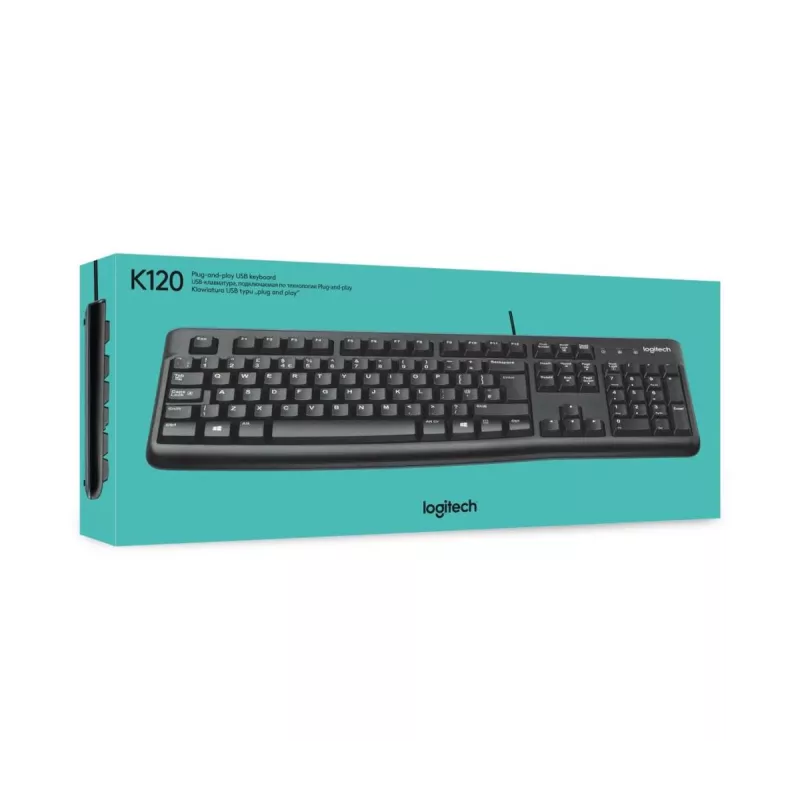 LOGITECH OEM πληκτρολόγιο K120 AZERTY γαλλικό