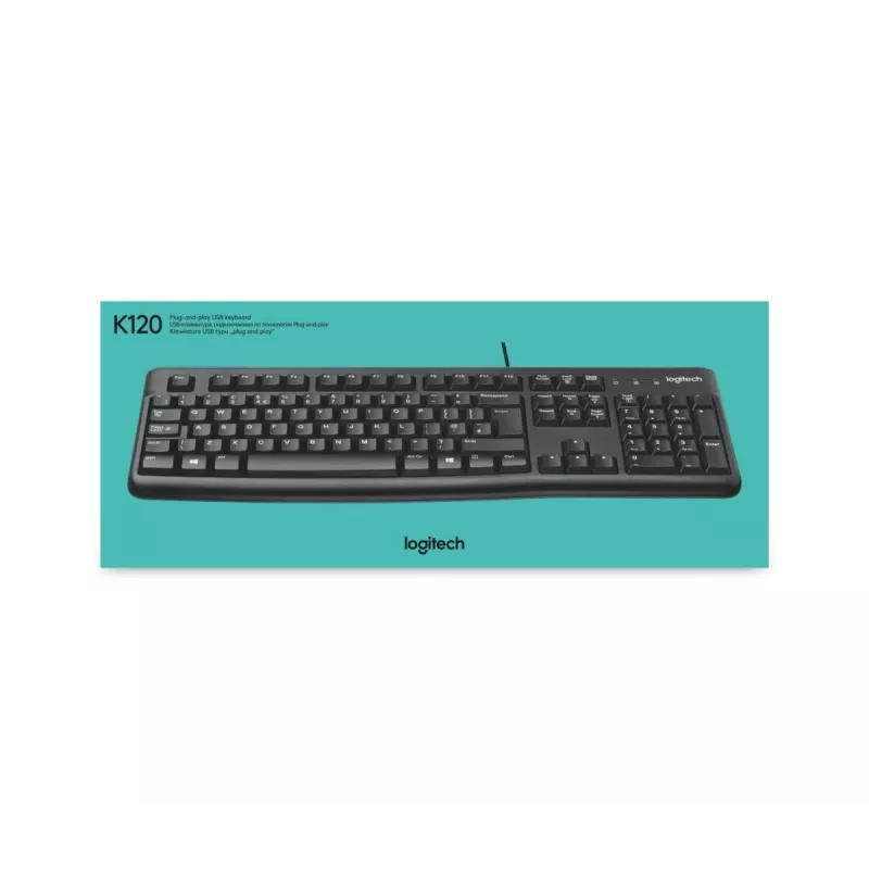 LOGITECH OEM πληκτρολόγιο K120 AZERTY γαλλικό