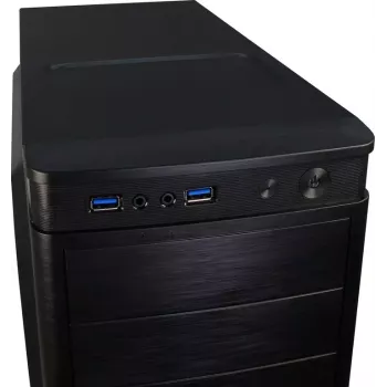 Κουτί PC Inter-Tech IT-5905 Midi Tower μαύρο