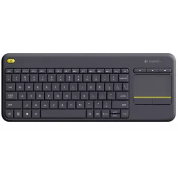 LOGITECH Wireless Touch Keyboard K400 Plus - μαύρο - QWERTZ γερμανικό