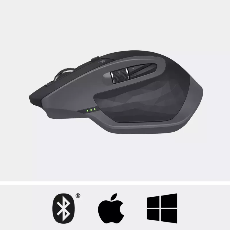 Logitech MX Master 2S RF Wireless + Bluetooth ποντίκι