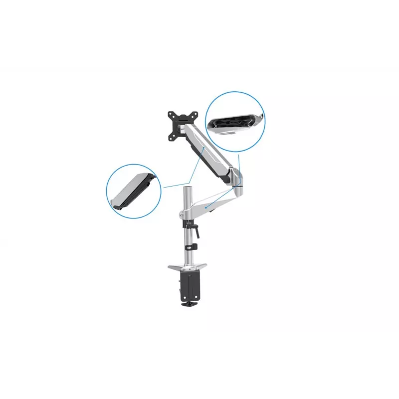 DIGITUS βάση γραφείου LED/LCD με αέριο ελατήριο (DA-90351)