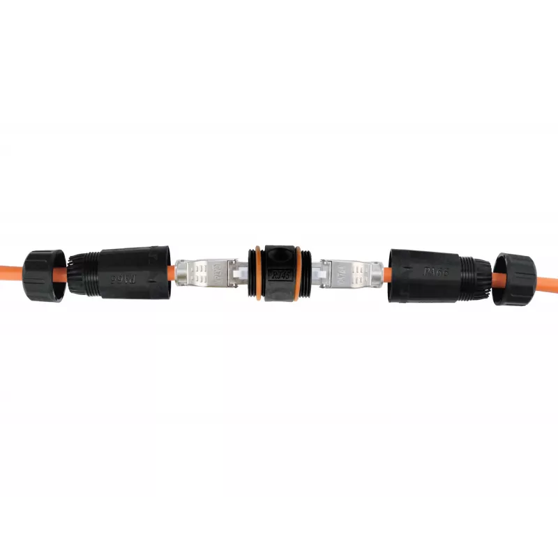 Cat.6 Εξωτερικός RJ45 Inline Coupler Equip 221162