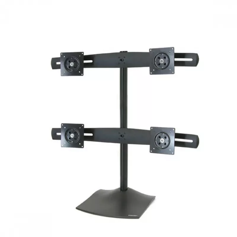 Βάση οθόνης γραφείου Ergotron DS Series DS100 Quad 61 cm Μαύρο