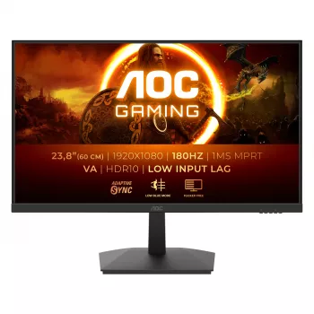 AOC G1 24G15N2 Οθόνη υπολογιστή 60,5 cm (23,8 inch) 1920 x 1080 Pixel Full HD LCD Μαύρο