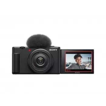 Sony ZV-1F 1 inch Compact φωτογραφική μηχανή 20,1 MP Exmor RS CMOS 5472 x 3648 Pixel Μαύρο
