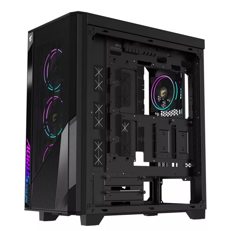 GIGABYTE GB-AC500G ST Κουτί υπολογιστή Midi Tower Μαύρο
