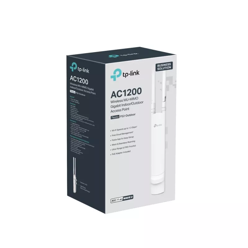 TP-Link Festa F52-Outdoor 1200 Mbit/s Λευκό Power over Ethernet (PoE)